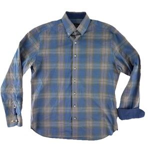 Hammer Made Traveller Button Up Shirt Mens Large Non Iron Limited Edition